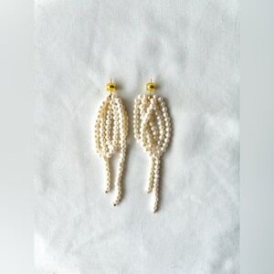Elegant Pearl Drop Earrings